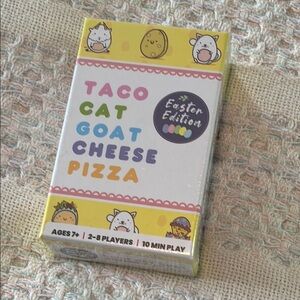 Taco Cat Goat Cheese Pizza Easter Edition Card Game